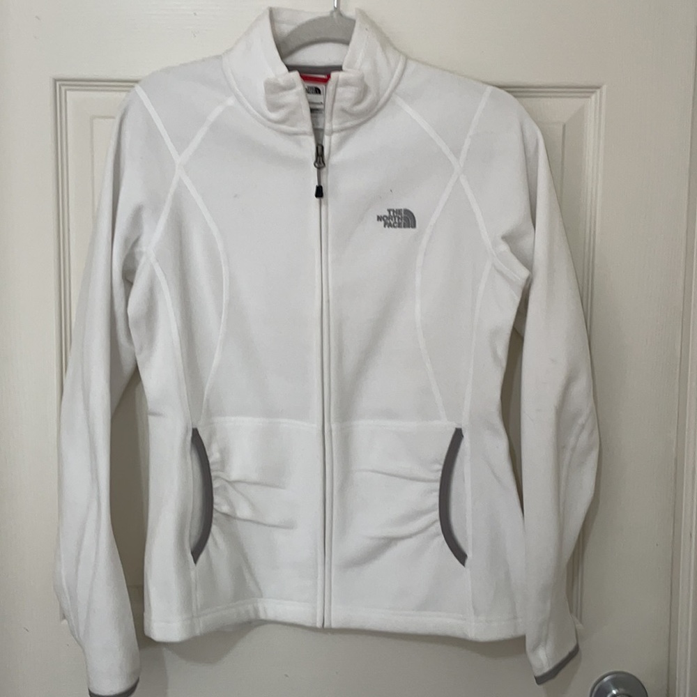 The North Face fleece full zip jacket